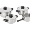 Merkloos 4-delige RVS Pannenset 1 Merkloos 4-delige RVS Pannenset -Buiten Kamperen 4 delige rvs pannenset ecommerce fb41
