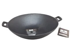 Merkloos Cast Iron Gietijzeren Wokpan