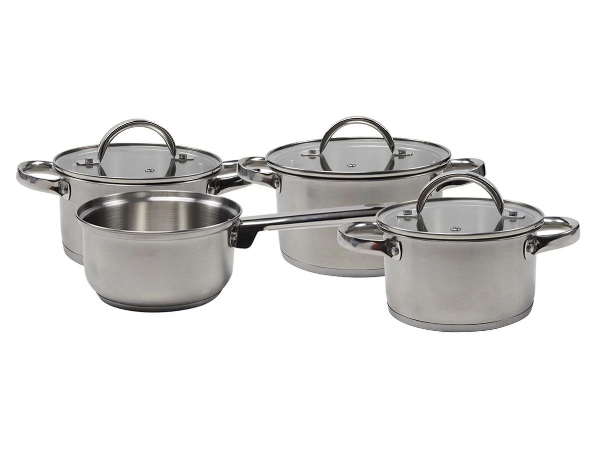 Merkloos Cooking 7-delige Pannenset 3 Merkloos Cooking 7-delige Pannenset