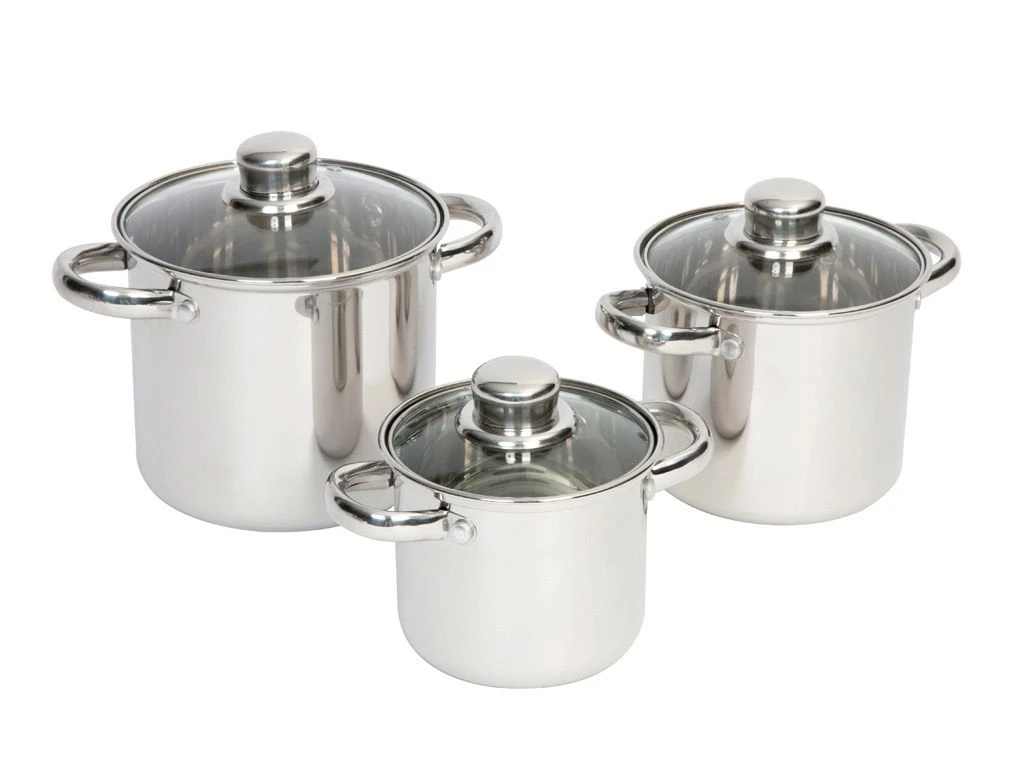 Bo-Camp Royal Plus 3-delige Pannenset 3 Bo-Camp Royal Plus 3-delige Pannenset