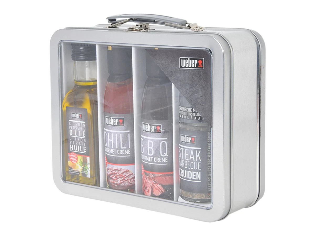 Weber Gourmet BBQ 4-delige Set In Giftbox 3 Weber Gourmet BBQ 4-delige Set In Giftbox